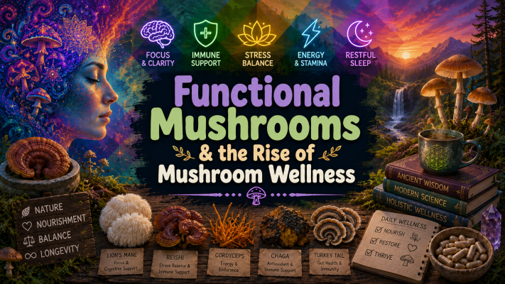 Functional Mushrooms & the Rise of Mushroom Wellness