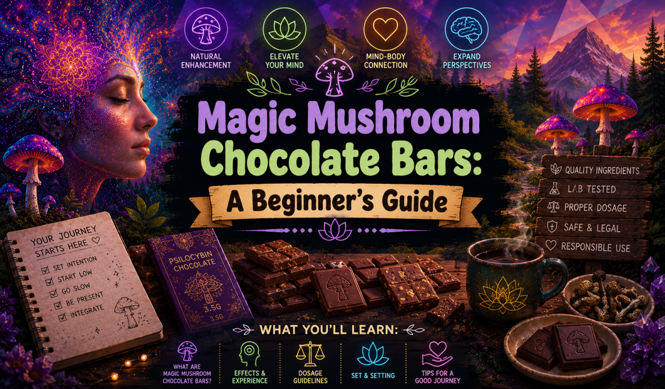 Magic Mushroom Chocolate Bars: A Beginner’s Guide