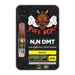 Puff Boyz Banana DMT Cart 0.5ml | 400mg