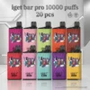 IGET Bar Pro 10000 Puffs 20PCS Disposable Vape |24 Flavours Available
