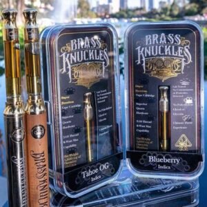 Brass knuckles vape pen cartridge